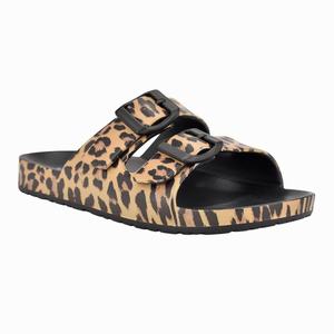 Nine West Splash Flat Slides - Brown - Ireland (VS1468720)